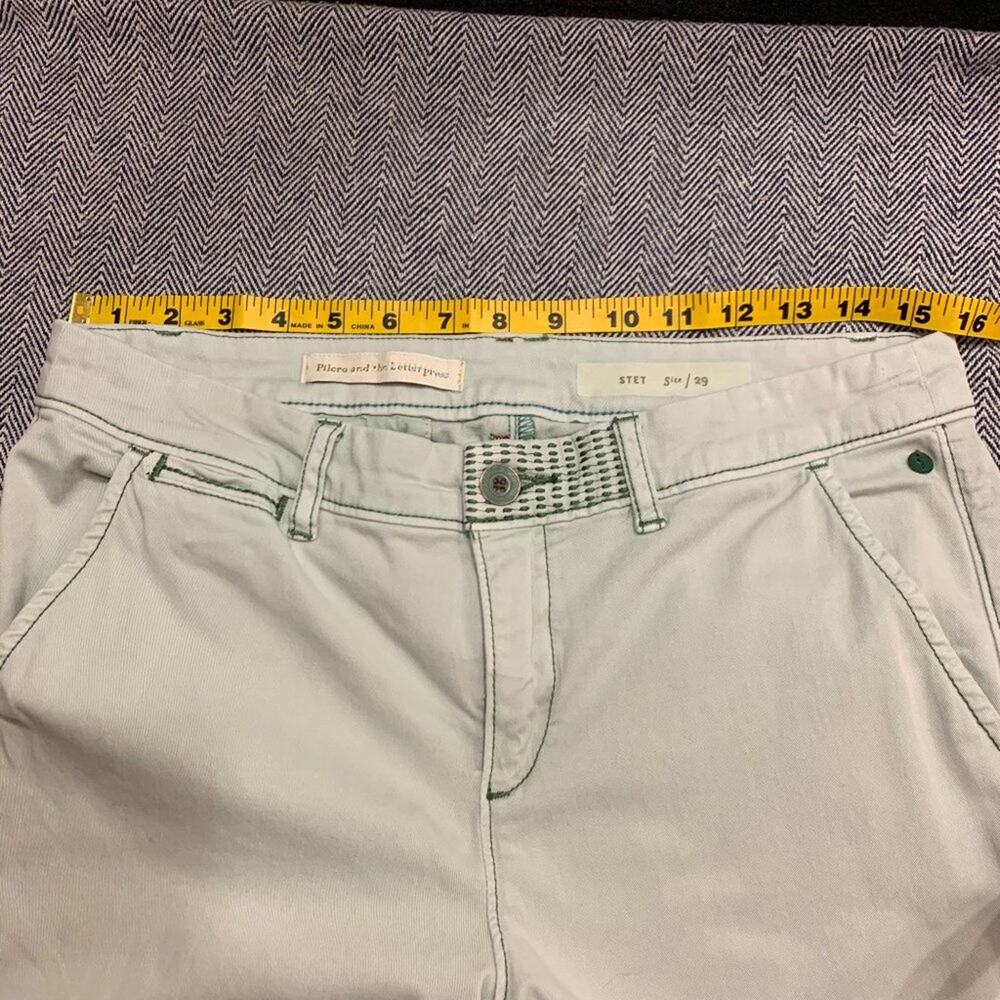 ANTHROPOLOGIE - Pilcro - Stet Pant in Mint - Picture 5 of 7